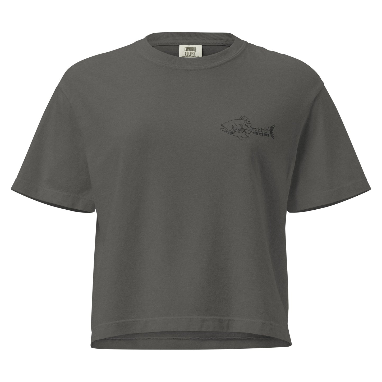 Women’s SkeleScript Boxy Tee