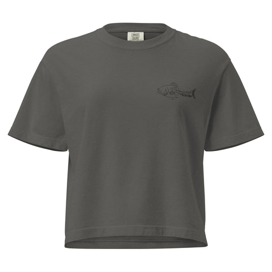 Women’s SkeleScript Boxy Tee